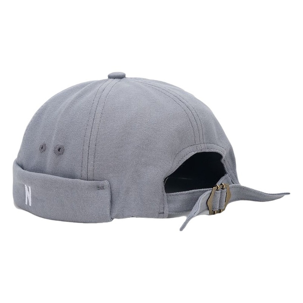 Embroidery Letter N - Cappello Casual in Cotone Senza Visiera,