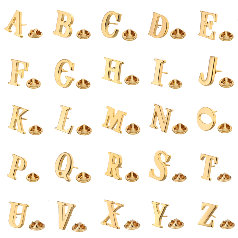 Embroidery Initials - Spille Classiche per Uomo e Donna,