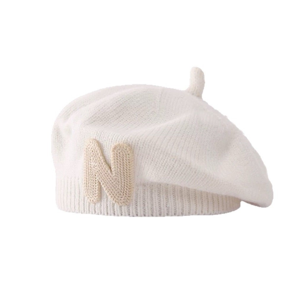 Embroidery Letter N - Nuovo berretto da bambino con ricamo