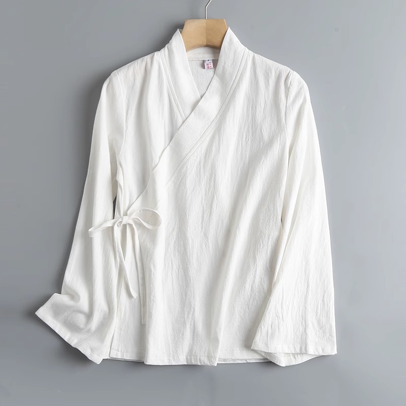Linen Fabric Natural - Nuovo abito tradizionale cinese in puro