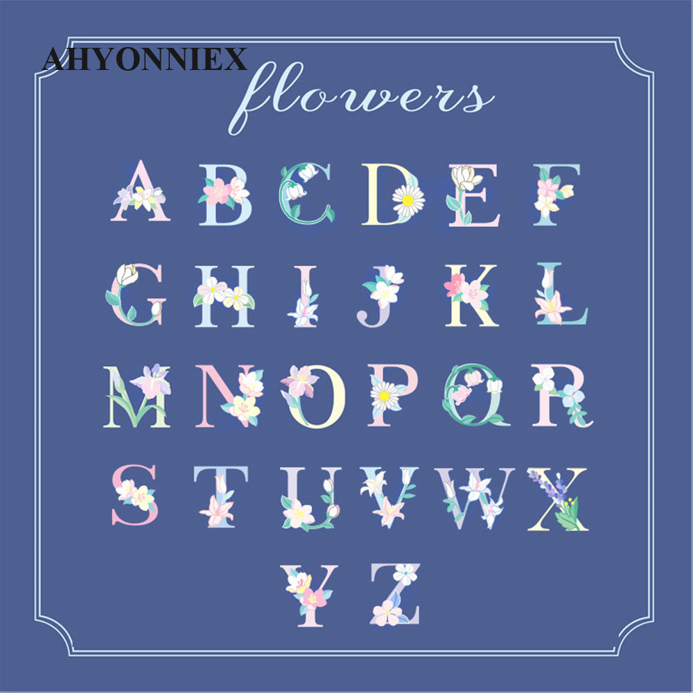 1 pezzo fiore lettere inglesi  - Embroidery Letter N recensione e prezzo