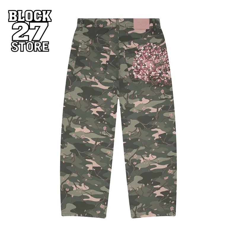 Jeans da Uomo Y2K con Ricamo S - Embroidery Jeans Sakura recensione e prezzo