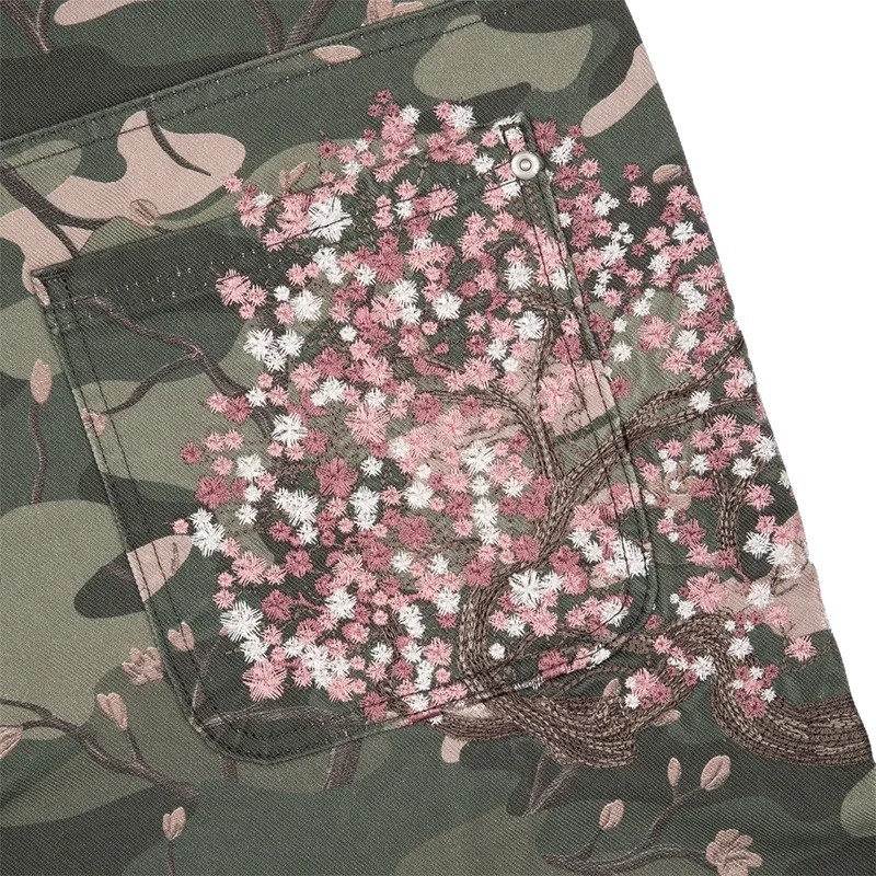 Jeans da Uomo Y2K con Ricamo S - Embroidery Jeans Sakura recensione e prezzo