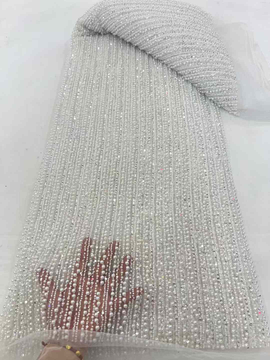 Tessuto ricamato laser con per - Embroidery Net Dress recensione e prezzo