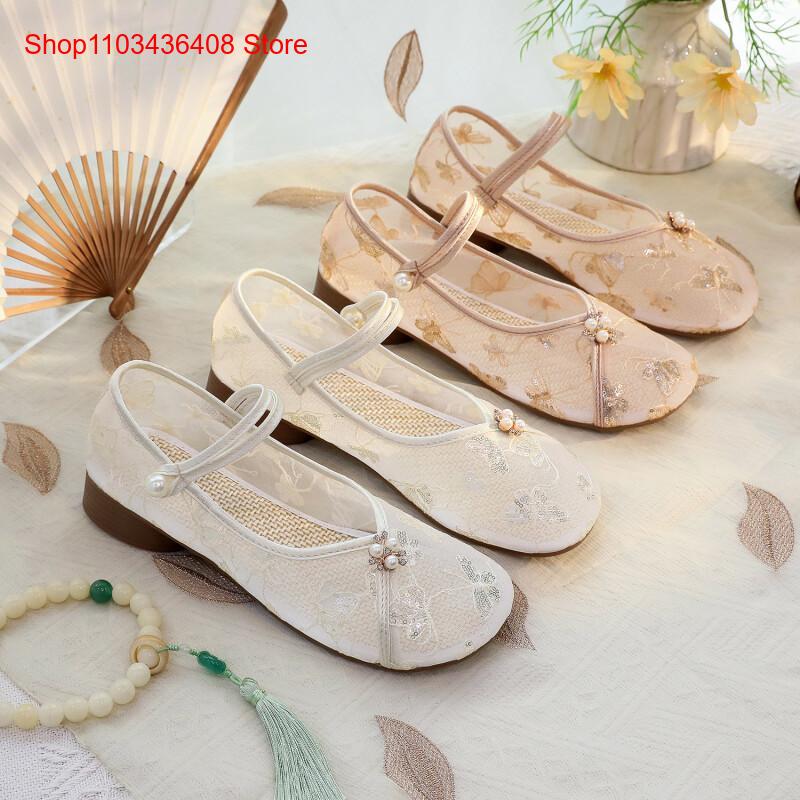 Nuove Scarpe a Rete con Tacco  - Embroidery Shoes recensione e prezzo