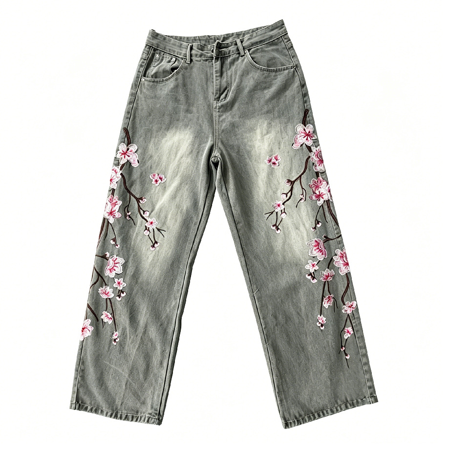 Jeans a Vita Alta e Gamba Larg - Embroidery Jeans Sakura recensione e prezzo