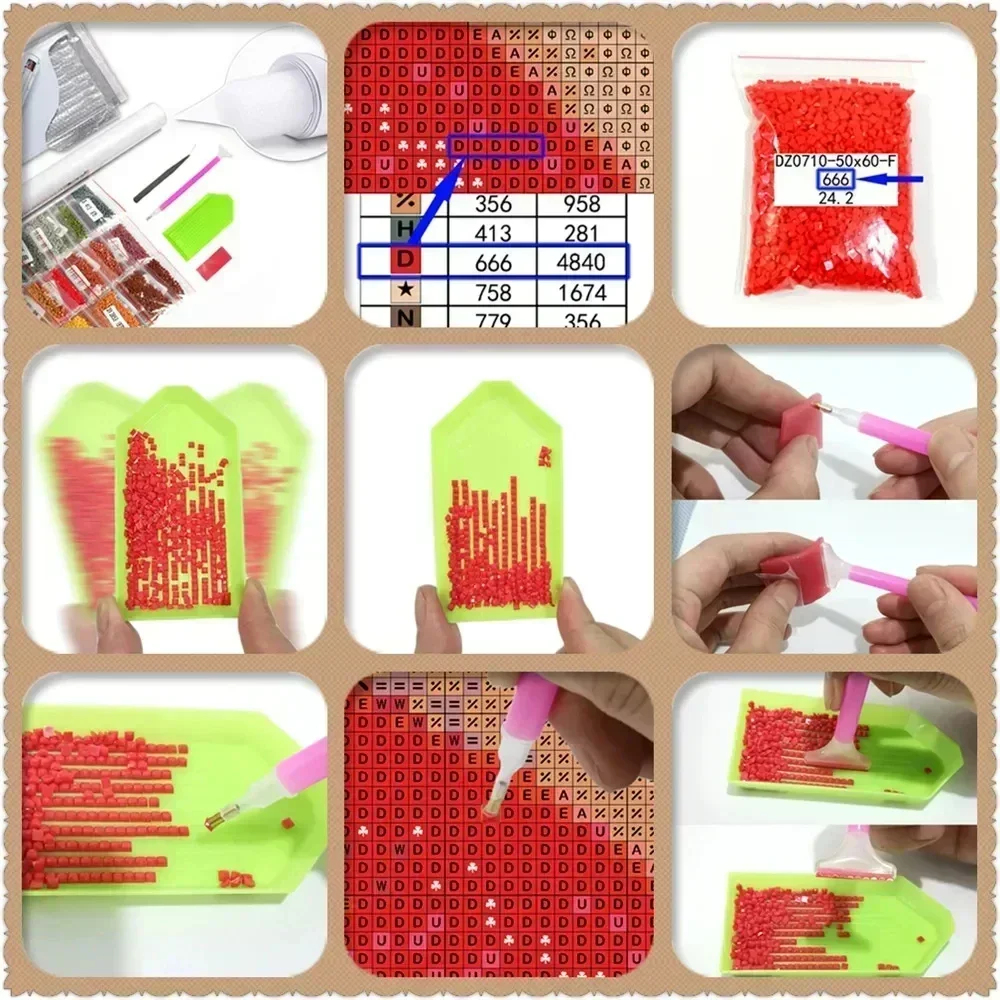 Kit Pittura Diamante 5D con Im - Embroidery Icon recensione e prezzo