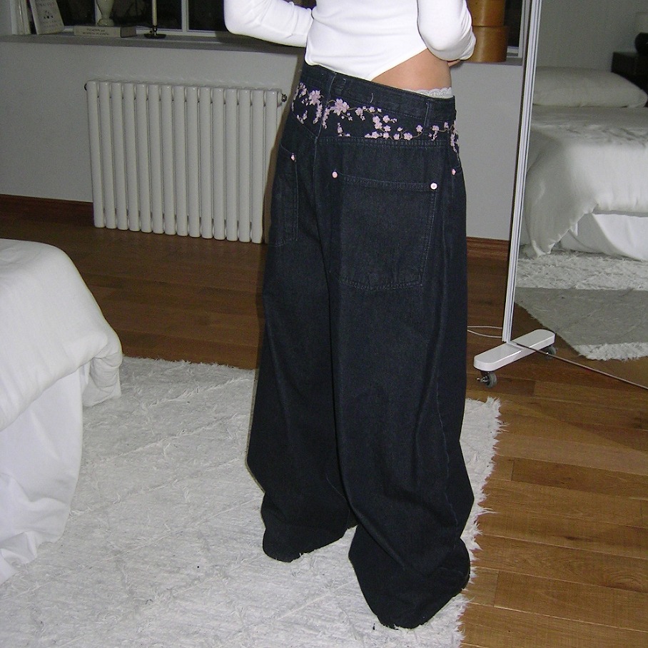 Jeans a Vita Alta con Ricamo S - Embroidery Jeans Sakura recensione e prezzo