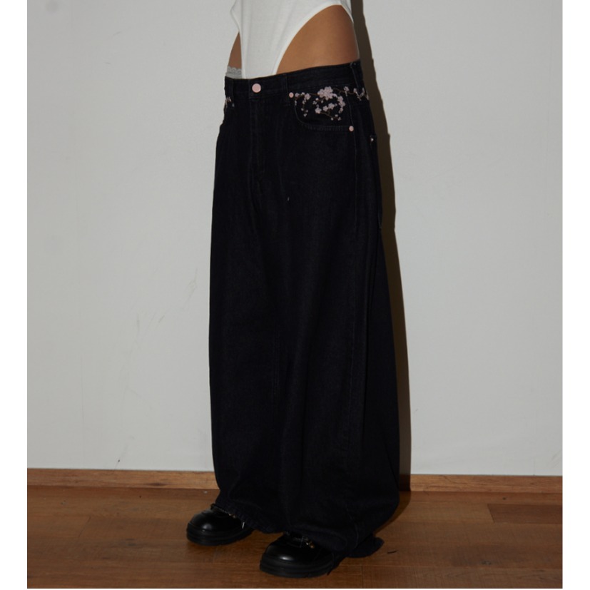 Jeans a Vita Alta con Ricamo S - Embroidery Jeans Sakura recensione e prezzo