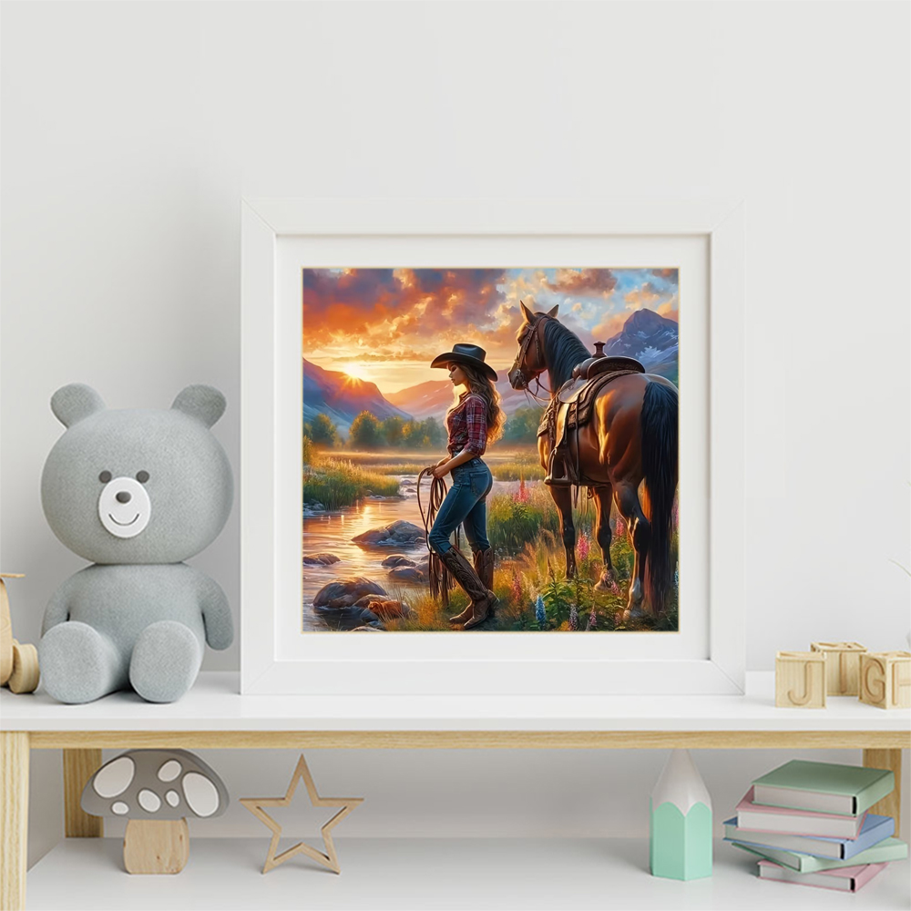 Momoart Ricamo Diamantato Ritr - Embroidery Horse recensione e prezzo