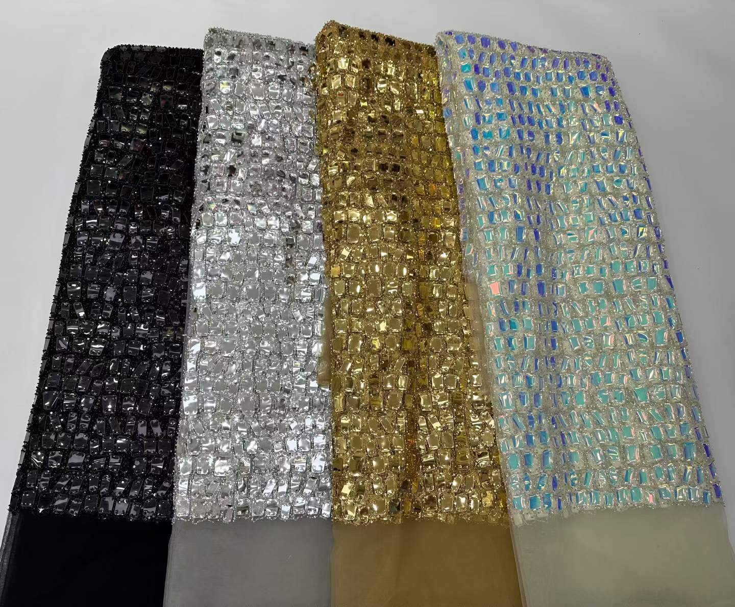 5 Iarde Nuovo Arrivo Vendita C - Embroidery Net Dress recensione e prezzo