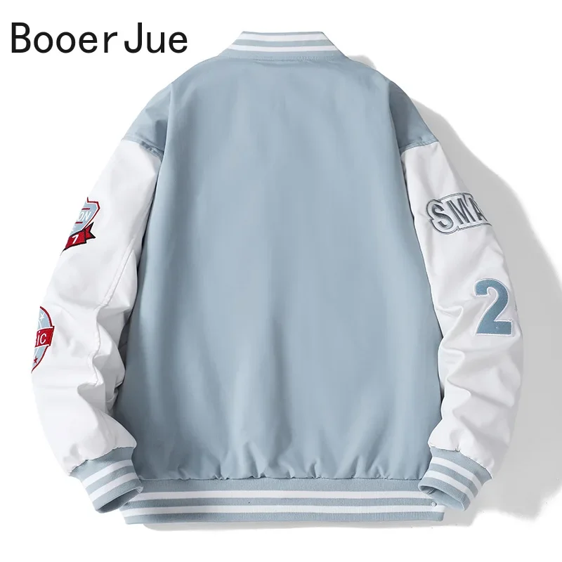 Giacca bomber da baseball coll - Embroidery Letter N recensione e prezzo