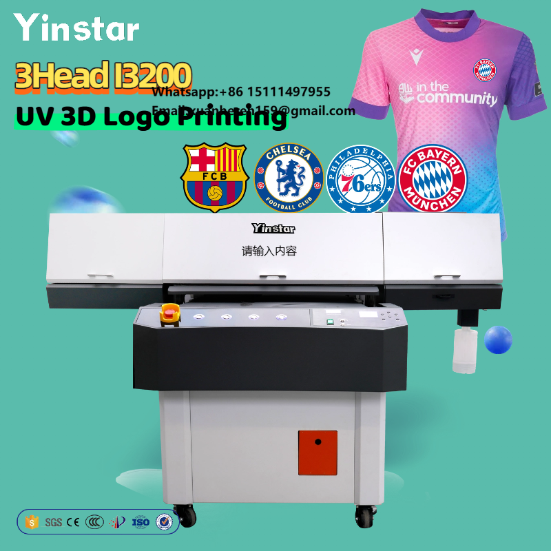 Stampante UV DTF 3D Yinstar pe - Embroidery Texture recensione e prezzo