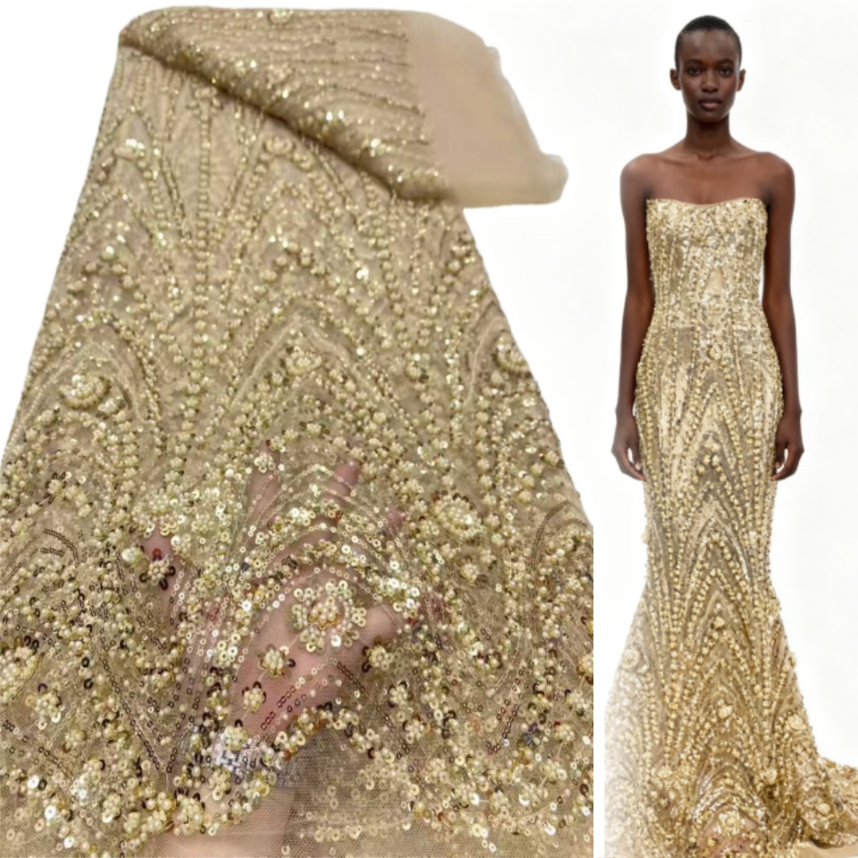 2026 Africano Nigeriano di Alt - Embroidery Net Dress recensione e prezzo