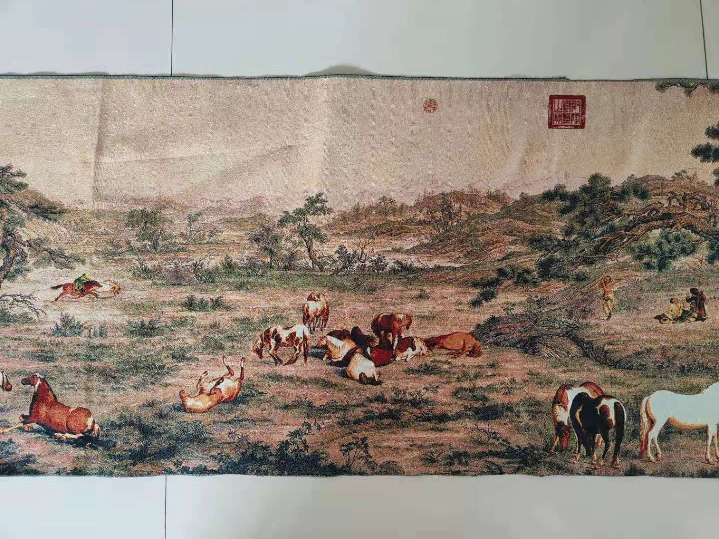 Ricamo in seta folk cinese sup - Embroidery Horse recensione e prezzo