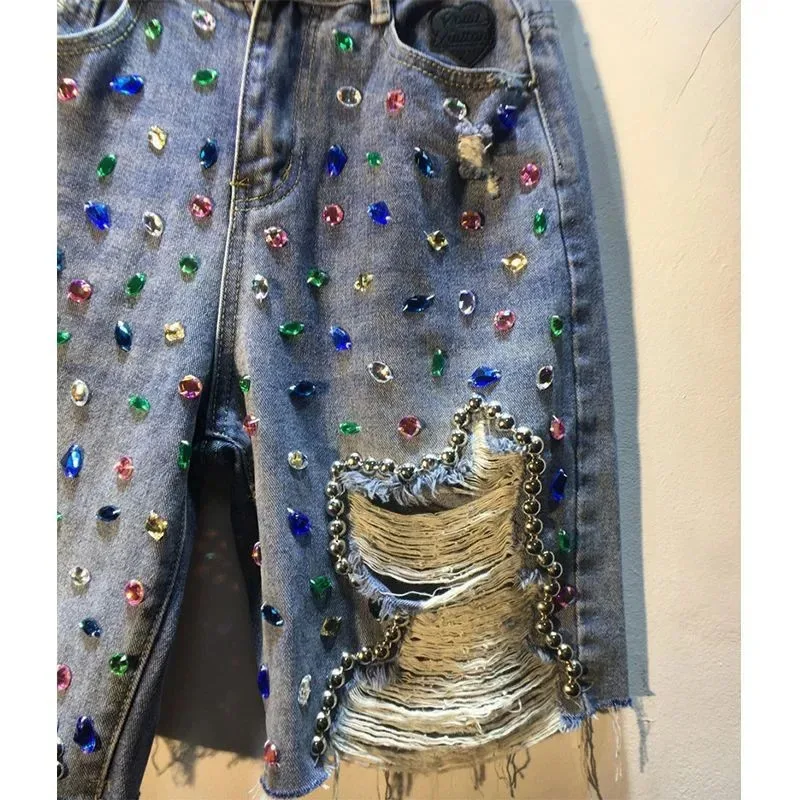 2025 Pantaloni corti estivi Je - Embroidery Jeans Sakura recensione e prezzo