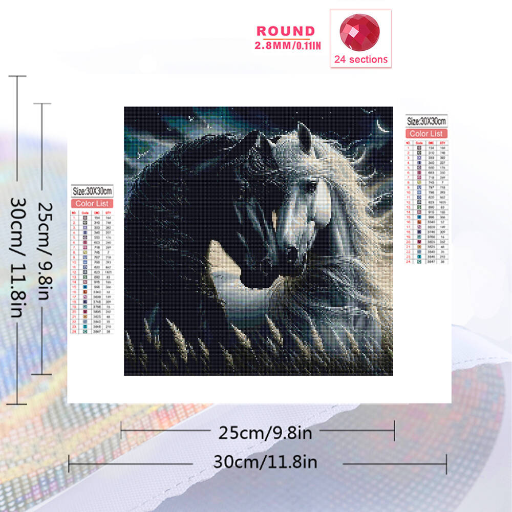Evershine Pittura diamante Fio - Embroidery Horse recensione e prezzo