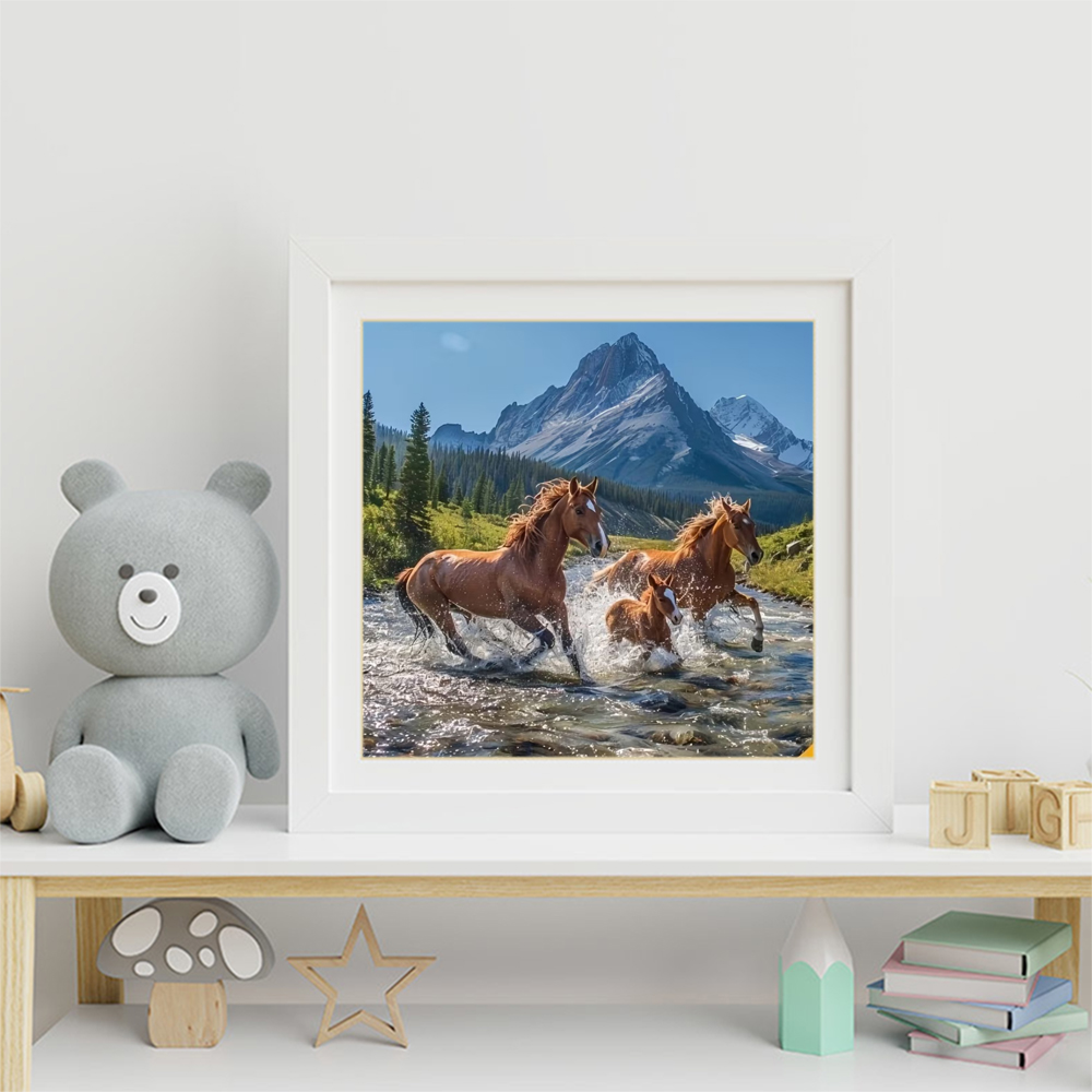 Momoart 5D DIY Pittura Diamant - Embroidery Horse recensione e prezzo