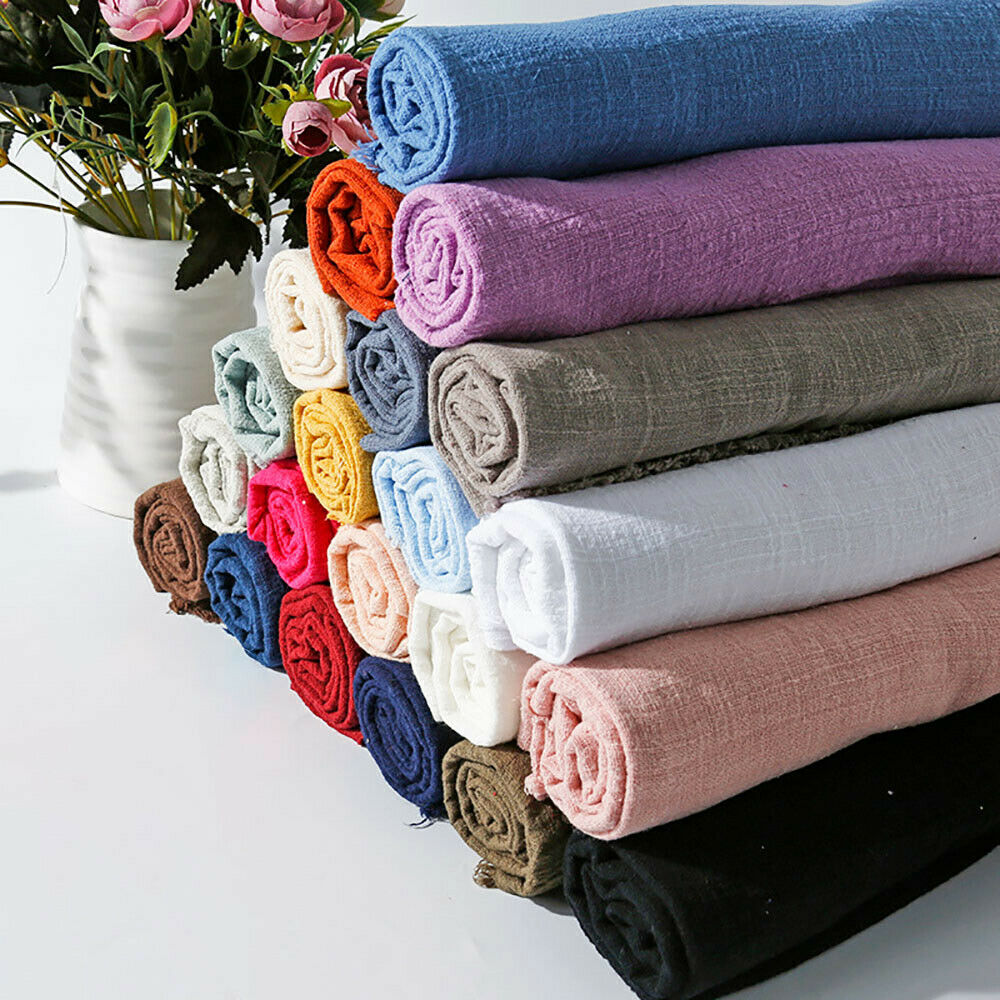 Tessuto Colorato Sottile in Li - Linen Fabric Natural recensione e prezzo