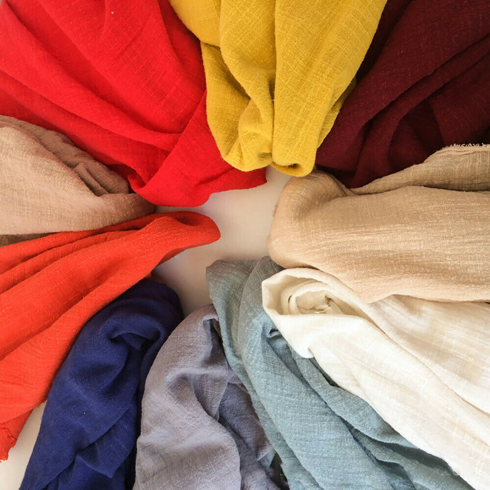 Tessuto Colorato Sottile in Li - Linen Fabric Natural recensione e prezzo